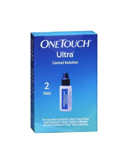 Lifescan - One Touch Ultra - 010458 -  Blood Glucose Control Solution  Level 1 & 2