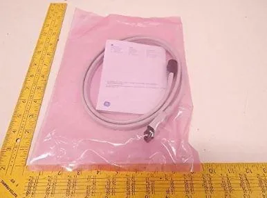 GE Healthcare - From: 9461-203 To: 9461-215 - Air Hose, Non Invasive Blood Pressure, Adult/ Pediatric, Round Connector to Screw Connector, 3.6m