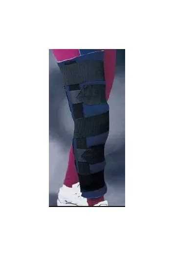 Bird & Cronin - Quick Wrap Contoured - 08142650 - Knee Immobilizer Quick Wrap Contoured Hook and Loop Strap Closure 29-1/2 Inch Thigh Circumference / 16-1/2 Inch Calf Circumference 20 Inch Length Left or Right Knee