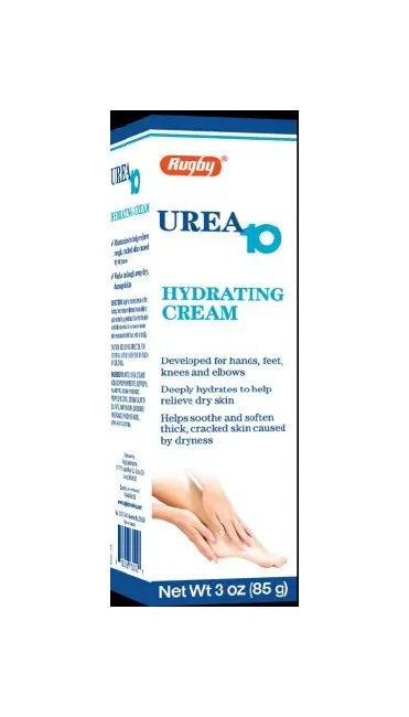 Major Pharmaceuticals - Rugby Urea10 - 10006073002 - Hand And Body Moisturizer Rugby Urea10 3 Oz. Tube Unscented Cream