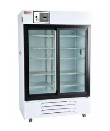 PANTek Technologies - Thermo Scientific - MR38PA-GAEE-TS - Refrigerator Thermo Scientific General Purpose 38 cu.ft. 2 Sliding Glass Doors Automatic Defrost