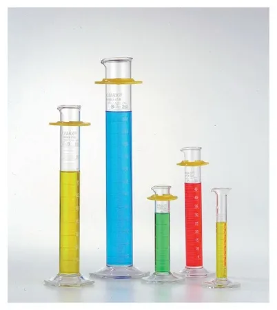 Fisher Scientific - Kimble Kimax - S32139 - Graduated Cylinder Set Kimble Kimax Borosilicate Glass 10 Ml, 25 Ml, 50 Ml, 100 Ml, 250 Ml