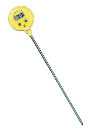 Fisher Scientific - Fisherbrand Traceable - 0666427 - Digital Laboratory Thermometer Fisherbrand Traceable Fahrenheit / Celsius -58° To 572°f (-50° To 300°c) Stainless Steel Probe Handheld Battery Operated