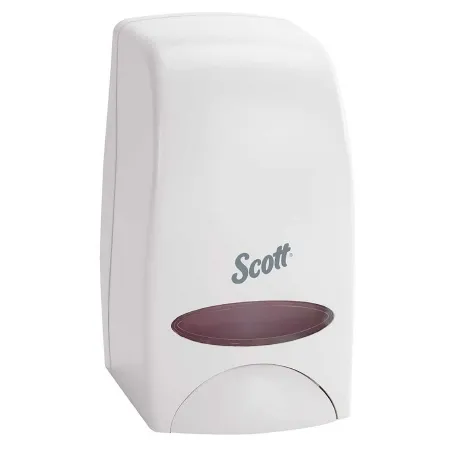 Kimberly Clark - Scott Essential - 92144 - Hand Hygiene Dispenser Scott Essential White Plastic Manual Push 1 Liter Wall Mount