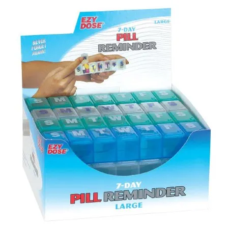 Apothecary - EZY Dose Classic Weekly - 71503 - Pill Organizer Display Pack EZY Dose Classic Weekly Large 7 Day