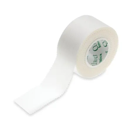 Medline - Curad - NON270101 -  Water Resistant Medical Tape  White 1 Inch X 10 Yard Silk Like Cloth NonSterile