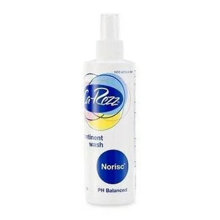 Fnc Medical - Ca-Rezz NoRisc - From: 11204 To: 11409 - Ca Rezz NoRisc Rinse Free Perineal Wash Ca Rezz NoRisc Liquid 8 oz. Pump Bottle Floral Scent