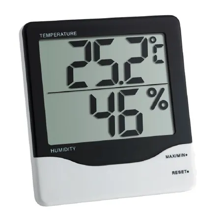 Thermco Products - ACCDTH03 - Digital Thermometer / Hygrometer Fahrenheit / Celsius -14° To +140°f (-10° To +60°c) Internal Sensor Flip-out Stand Battery Operated