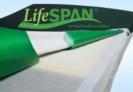 Span America - LifeSpan - C1-CJ8039 - Mattress Cover LifeSpan 39 X 80 Inch For PressureGuard Custom Care Convertible Mattresses