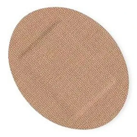 Cardinal - Curity - 44109 -  Adhesive Strip  1 X 1 1/4 Inch Fabric Oval Tan Sterile
