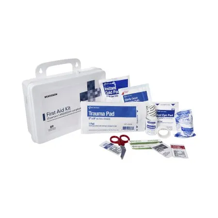 McKesson - 30323 - First Aid Kit 25 Person Plastic Case
