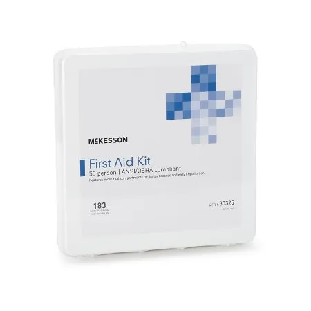 McKesson - 30325 - First Aid Kit 50 Person Plastic Case