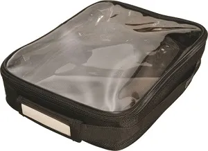 LifeSecure - MobileAid Clear View - 60360 - Emergency Pouch Mobileaid Clear View Ballistic Nylon / Vinyl 8 X 2-1/2 X 11 Inch