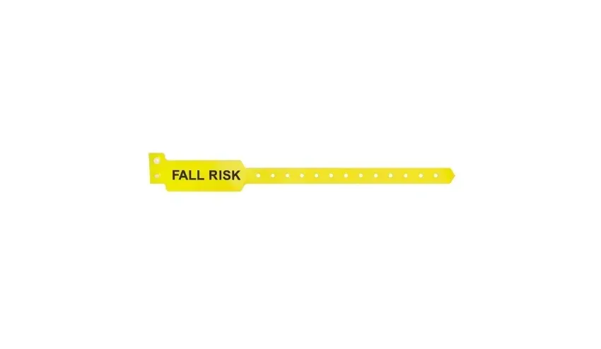 Typenex Medical - 1ALERT02 - Identification Wristband Typenex Alert Band Permanent Snap Fall Risk
