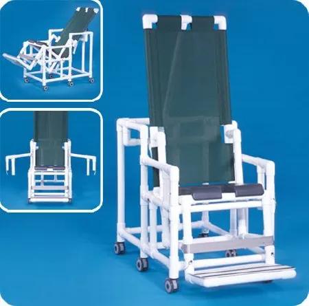 IPU - TSC001B - Shower Chair ipu Mesh Backrest 300 lbs. Weight Capacity