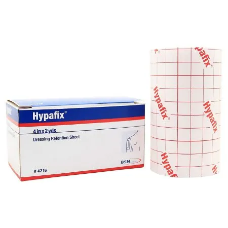 BSN Medical - Hypafix - 4216 -  Dressing Retention Tape with Liner  White 4 Inch X 2 Yard Nonwoven Polyester NonSterile