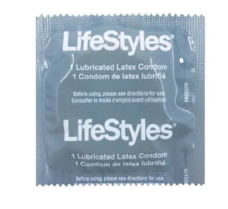 Global Protection - LifeStyles - A5400C - Condom Lifestyles Lubricated One Size Fits Most 1 000 per Case