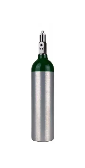 Worthington Cylinders - 110-0110p - Oxygen Cylinders - Aluminum Cylinders, M6 Standard Post Valve Cylinder - 6 Pk