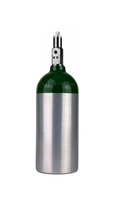Worthington Cylinders - 110-0220p - Oxygen Cylinders - Aluminum Cylinders, C/M9 Toggle Valve Cylinder - 6 Pk