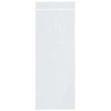 RD Plastics - 60338210190 - Reclosable Bag 4 X 6 Inch Plastic Clear Zipper Closure