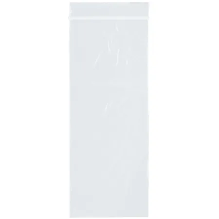 RD Plastics - 60338210220 - Reclosable Bag 5 X 8 Inch Plastic Clear Zipper Closure