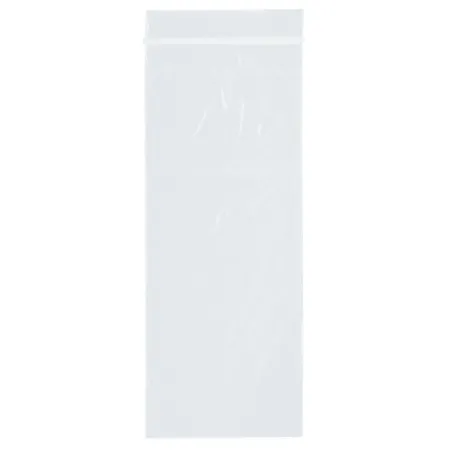 RD Plastics - 60338210240 - Reclosable Bag 4 X 6 Inch Plastic Clear Zipper Closure