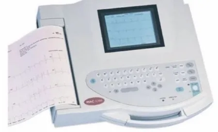 Victori Medical - MAC 1200 - GE MAC 1200 ECG - Refurbished Electrocardiograph Mac 1200 Ac Power / Battery Operated Lcd Display Resting