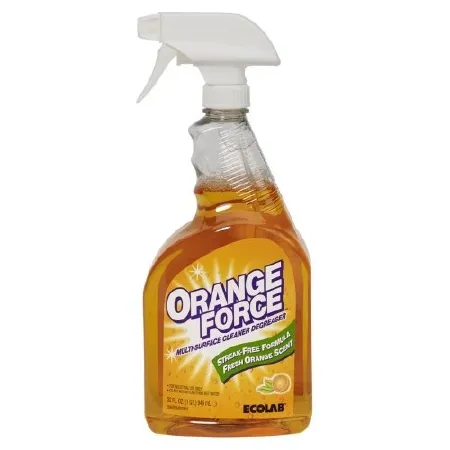 EcoLab - Orange Force - 6100463 - Orange Force Surface Cleaner / Degreaser Nonabrasive Pump Spray Liquid 32 Oz. Bottle Citrus Scent Nonsterile