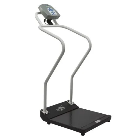 Health O Meter Professional - 3001KG-AMX - Antimicrobial Digital Platform Scale with Extended Handrails, KG Only (DROP SHIP ONLY)