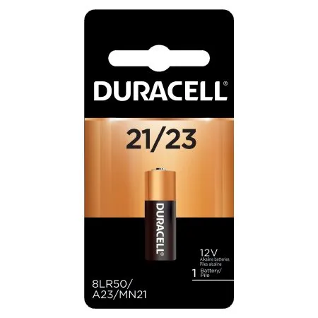 Duracell - MN21BPK - Alkaline Battery Duracell 21/23 Cell 12v Disposable 1 Pack