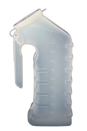 GMAX Industries - GP300 - Male Urinal, with Lid, Translucent