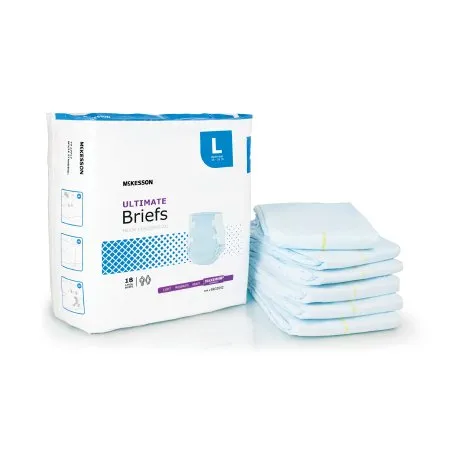 McKesson - BR33892 - Unisex Adult Incontinence Brief Large Disposable Heavy Absorbency
