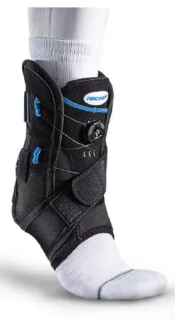 DJO - Aircast AirSport‌+ - 02RML - Ankle Brace Aircast Airsport?+ Medium Lace-up / Hook And Loop Closure Male 5 To 8-1/2 / Female 6-1/2 To 10 Left Foot