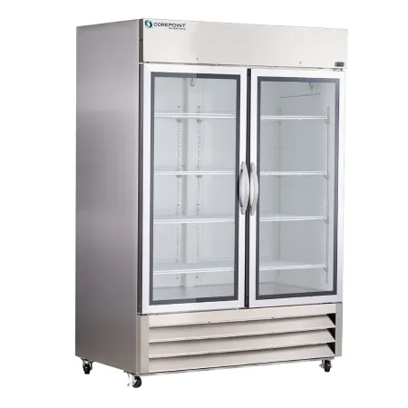 Horizon - Corepoint Scientific - GPR492SSG/0 - Refrigerator Corepoint Scientific General Purpose 49 cu.ft. 2 Swing Glass Doors Cycle Defrost