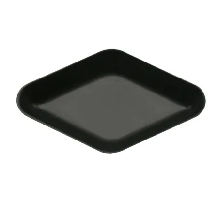 Heathrow Scientific - HS1427AA - Weighing Dish Diamond Shaped / Wide Flat Bottom Black Polystyrene