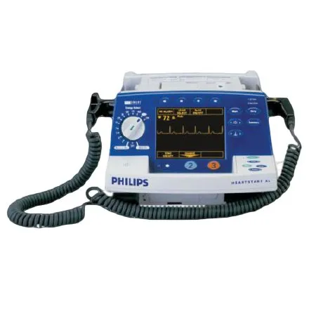 Auxo Medical - Philips Heartstart XL - AM-M4735A-SPO2 - Refurbished Biphasic Defibrillator With Ecg Monitoring Automatic Philips Heartstart Xl Paddles