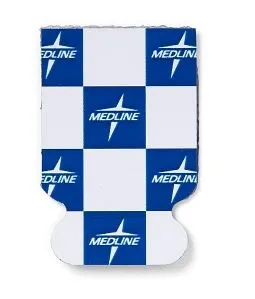 Medline - MDSM616201 - Ecg Resting Electrode Medline Foam Backing Tab Connector 50 Per Pack