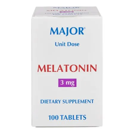 Major Pharmaceuticals - 20555003601 - Natural Sleep Aid Unit Dose Tablet 3 mg Strength