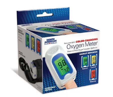 Jobar International - North American Health + Wellness - JB7649 - Fingertip Pulse Oximeter North American Health + Wellness Adult