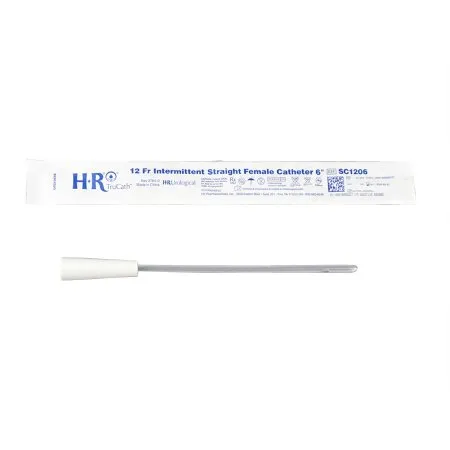 HR Pharmaceuticals - TruCath - SC1206 - Urethral Catheter Trucath Straight Tip Uncoated Pvc 12 Fr. 6 Inch