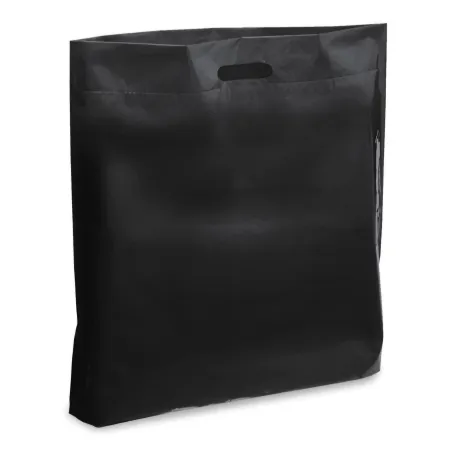 Uline - S-5477BL - Open Ended Handle Bag 3 X 18 X 19 Inch 2 Mil