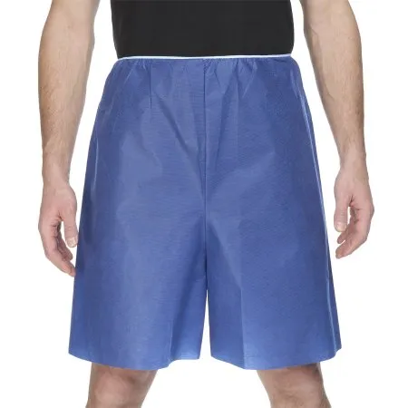 McKesson - 16-1103 - Exam Shorts X Large Blue SMS Adult Disposable