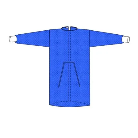 Welmed - 9100-215xl - Protective Procedure Gown Welmed X-Large Blue Nonsterile Not Rated Disposable