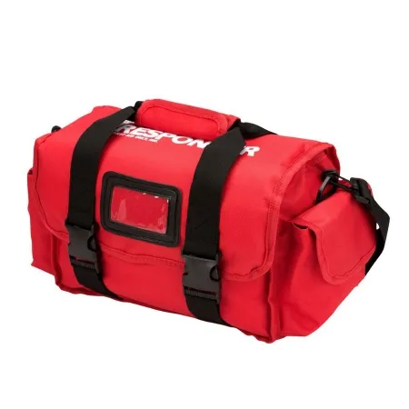 Acme United - First Aid Only - 520-FR/BAG-FAO - First Responder Bag First Aid Only Red 7-1/2 X 8-3/4 X 16 Inch