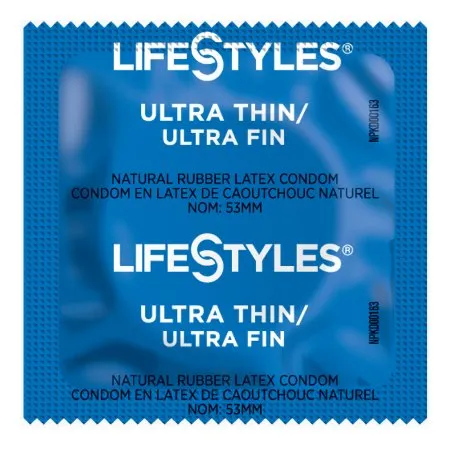 Sxwell USA - Lifestyles Ultra Thin - 310161 - Condom Lifestyles Ultra Thin Lubricated One Size Fits Most 1 008 per Case
