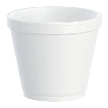 RJ Schinner Co - J Cup - 8SJ12 - Insulated Food Container J Cup White Single Use Foam 3-1/2 Diameter X 2-3/10 Diameter X 2-9/10 H Inch