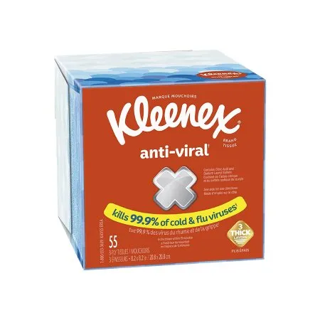 Kimberly Clark - 54505 - Kleenex Anti-Viral 55 sheets-bx 27 bx-cs