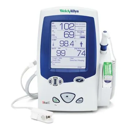 Victori Medical - Welch Allyn - WALXI45NTO - Refurbished Patient Monitor Welch Allyn Spot Nibp, Spo2, Temperature Battery Operated
