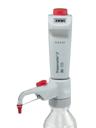 PANTek Technologies - Dispensette S - 4600321 - Dispensette S Bottletop Dispenser 0.2 To 2 Ml Graduated Nonsterile