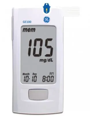 Bionime - GE100 - 99GM555GA1 - Blood Glucose Meter Ge100 Stores Up To 500 Results Requires Coding